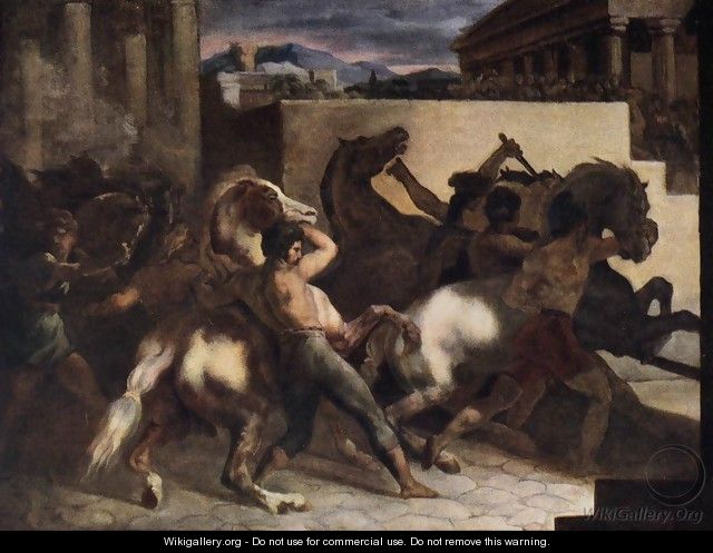 Riderless Horse Races 1817 - Theodore Gericault