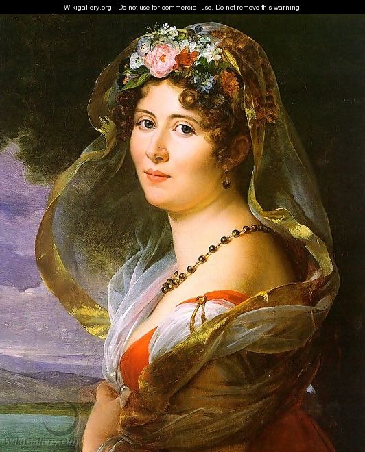 Constance Ossolinska Lubienska 1814 - Baron Francois Gerard