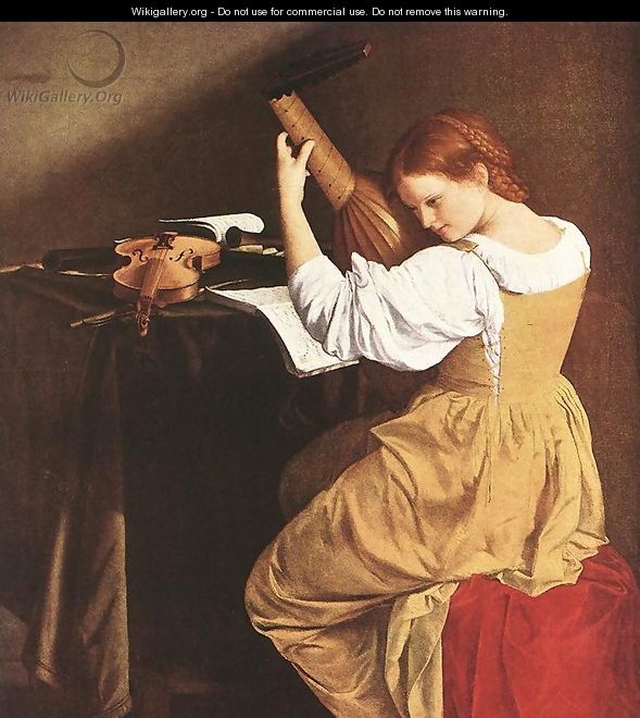 Lute Player c. 1626 - Gentile Da Fabriano