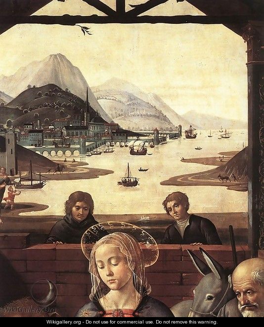 Adoration of the Magi (detail 6) 1488 - Domenico Ghirlandaio