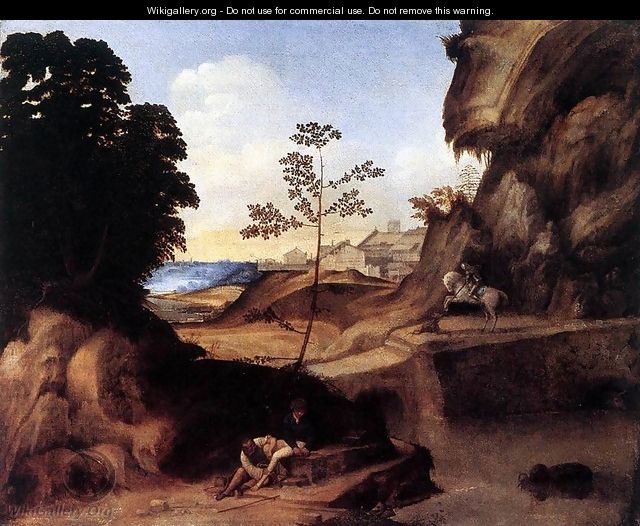 The Sunset (Il Tramonto) 1506-10 - Giorgio da Castelfranco Veneto (See: Giorgione)