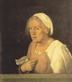 Old Woman c. 1508 - Giorgio da Castelfranco Veneto (See: Giorgione)