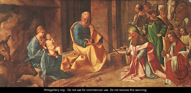 Adoration of the Magi - Giorgio da Castelfranco Veneto (See: Giorgione)
