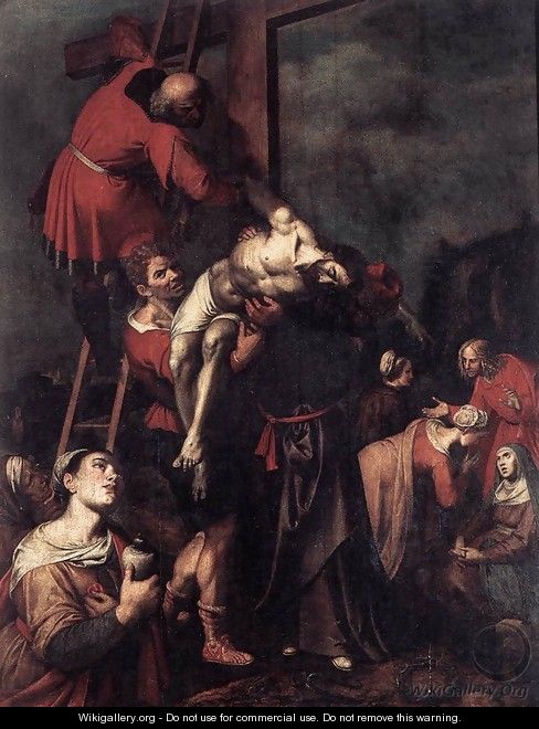 Descent from the Cross 1580s - Ambrosius Francken