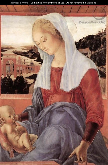 Madonna and Child c. 1472 - Francesco Di Giorgio Martini