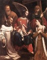 Holy Family with St Bruno and St Elisabeth - Guy Francois