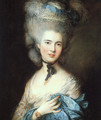 Portrait of a Lady in Blue 1777-79 - Thomas Gainsborough