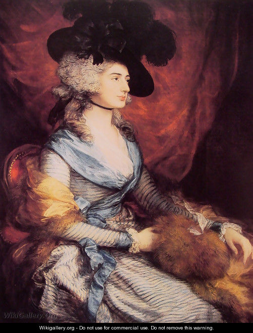 Mrs Sarah Siddons 1785 - Thomas Gainsborough