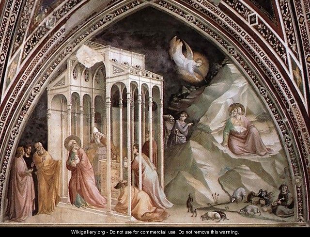 Life of the Virgin (detail 1) 1328-30 - Agnolo Gaddi