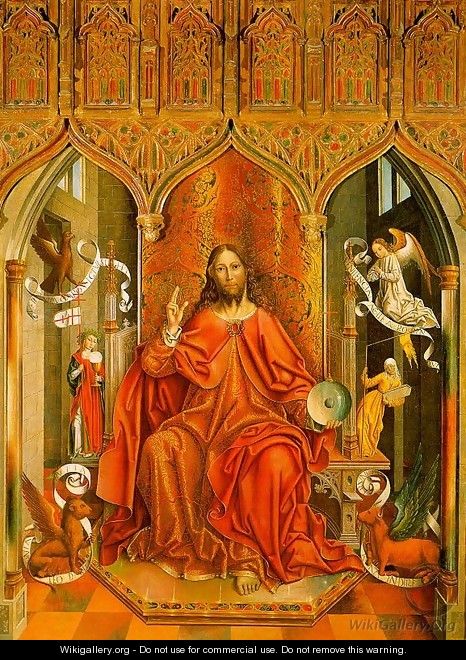 Christ Giving his Blessing 1485 - Fernando Gallego