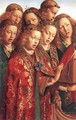 The Ghent Altarpiece- Singing Angels (detail 2) 1427-29 - Jan Van Eyck
