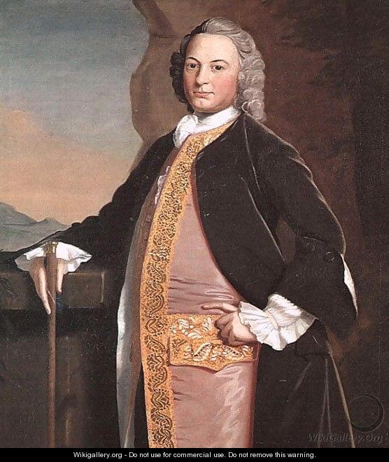 Portrait of William Bowdoin 1748 - Robert Feke