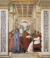 Foundation of the Library 1477 - Melozzo da Forli