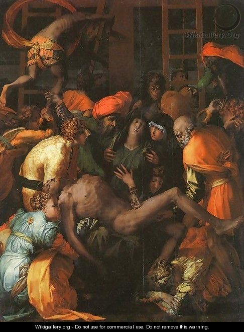 Deposition from the Cross (2) - Rosso Fiorentino (Giovan Battista di Jacopo)