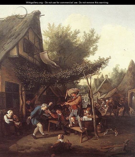 Village Feast 1684 - Cornelis Dusart