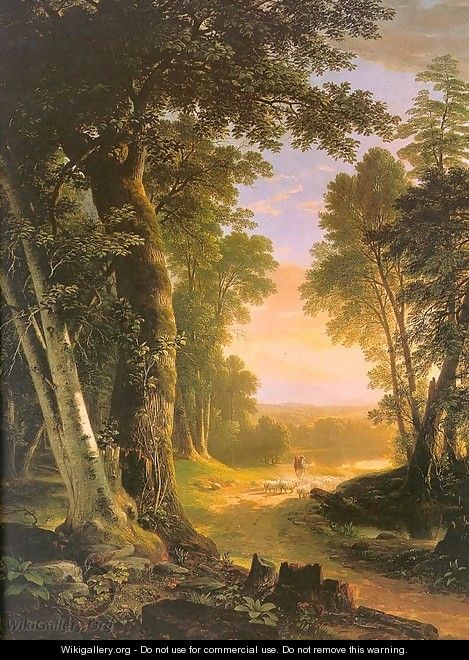 The Beeches 1845 - Asher Brown Durand