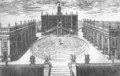 Design for the Capitoline Hill 1568 - Etienne Duperac