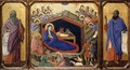 Nativity between Prophets Isaiah and Ezekiel 1308-11 - Duccio Di Buoninsegna