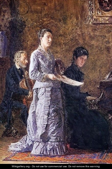 The Pathetic Song 1881 - Thomas Cowperthwait Eakins