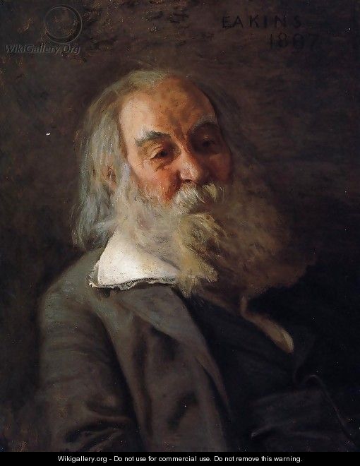 Portrait of Walt Whitman 1887-88 - Thomas Cowperthwait Eakins