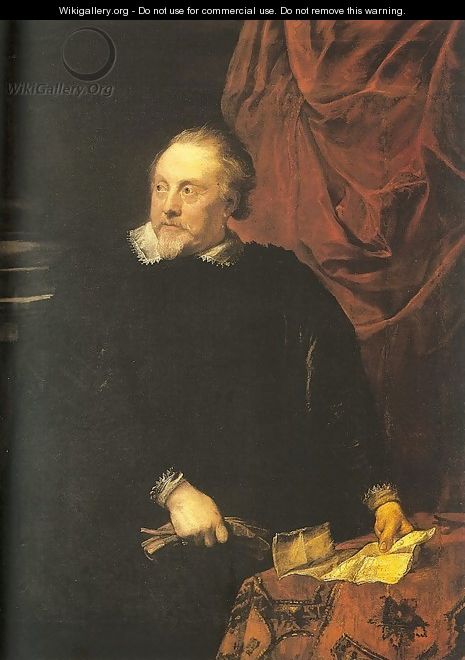 Portrait of a Man (Probably Marc-Antoine Lamagne), Mid 1620s - Sir Anthony Van Dyck