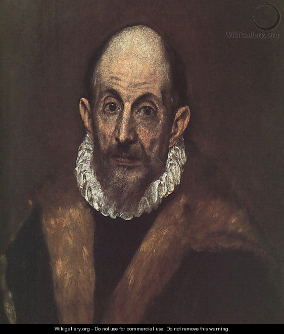 Self-Portrait 1604 - El Greco (Domenikos Theotokopoulos)