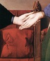 Portrait of Giovanni Arnolfini and his Wife (detail 4) 1434 - Jan Van Eyck