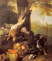 Still-Life with Dead Hare and Fruit 1711 - Alexandre-Francois Desportes