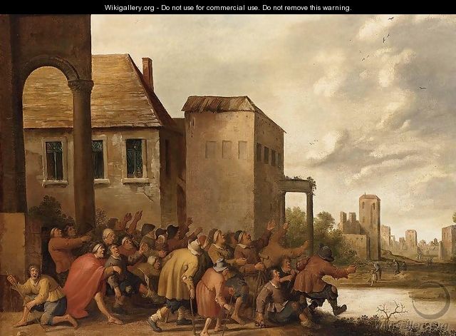 The Pool of Bethesda 1645 - Joost Cornelisz. Droochsloot