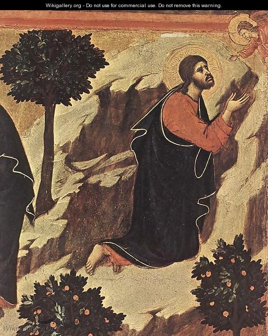 Agony in the Garden (detail 1) 1308-11 - Duccio Di Buoninsegna