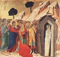 Resurrection of Lazarus 1308-11 - Duccio Di Buoninsegna