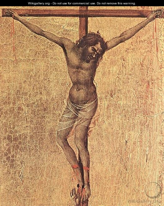 Crucifix (detail 1) 1308-11 - Duccio Di Buoninsegna
