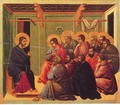 Christ Taking Leave of the Apostles 1308-11 - Duccio Di Buoninsegna