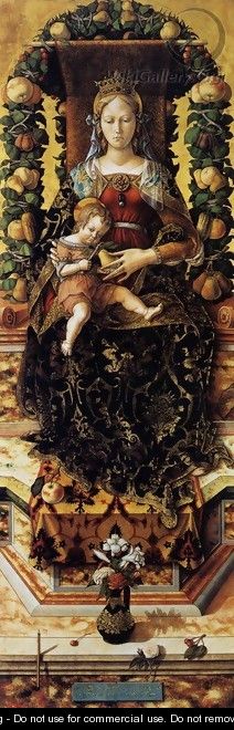 Madonna della Candeletta 1490-92 - Carlo Crivelli