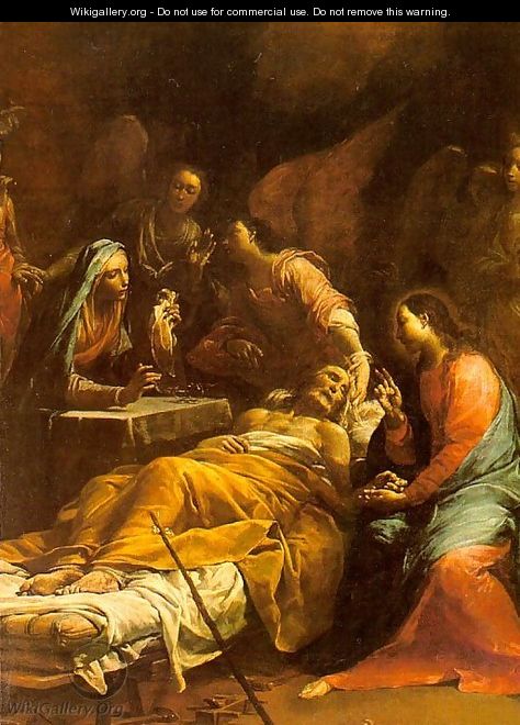 The Death of St. Joseph 1712 - Giuseppe Maria Crespi