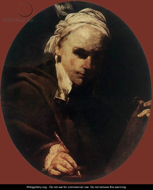 Self-Portrait c. 1700 - Giuseppe Maria Crespi