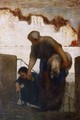 Laundress on the Quai d'Anjou c. 1860 - Honoré Daumier
