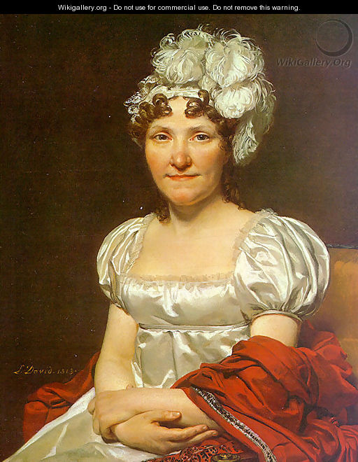 Portrait of Charlotte David (Madame David) 1813 - Jacques Louis David