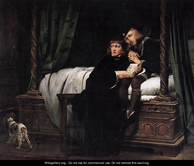 The Death of the Sons of King Edward in the Tower 1831 - Paul Delaroche