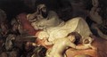 The Death of Sardanapalus (detail) 1827 - Eugene Delacroix