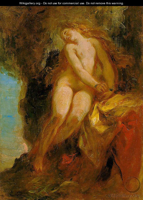 Andromeda 1852 - Eugene Delacroix