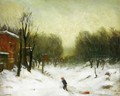 Seventh Avenue In The Snow - Robert Henri