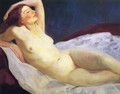 Reclining Nude (Barbara Brown) - Robert Henri