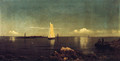 A Summer Afternoon Aka Boston Harbor - Martin Johnson Heade