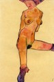Female Nude - Egon Schiele