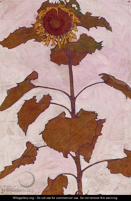 Sunflower2 - Egon Schiele