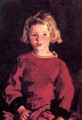 Bridget In Red - Robert Henri