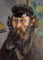 Self Portrait In A Casquette - Paul Cezanne