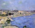 Saint Henri And The Bay Of L Estaque - Paul Cezanne