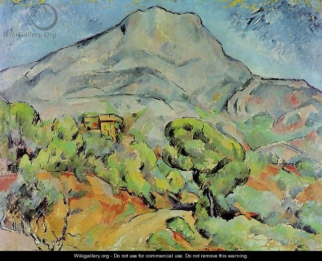 Road Near Mont Sainte Victoire - Paul Cezanne